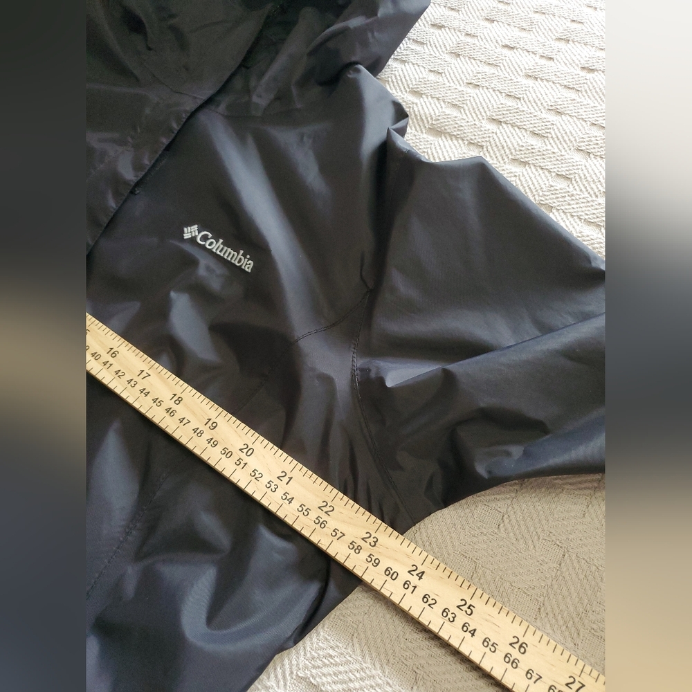 Columbia Arcadia II Omni-Tech Waterproof Rain Jacket Navy Blue XL - Picture 10 of 12